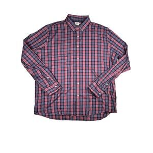 Faherty Mens Size XXL Plaid Collared Long Sleeve Button Up Business Casual